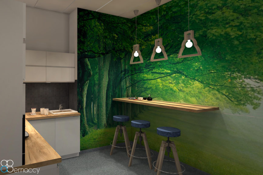 Wnętrza biurowiec NewEraMaterials Modlniczka Goodman